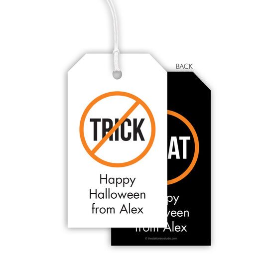 Trick or Treat Hanging Gift Tags